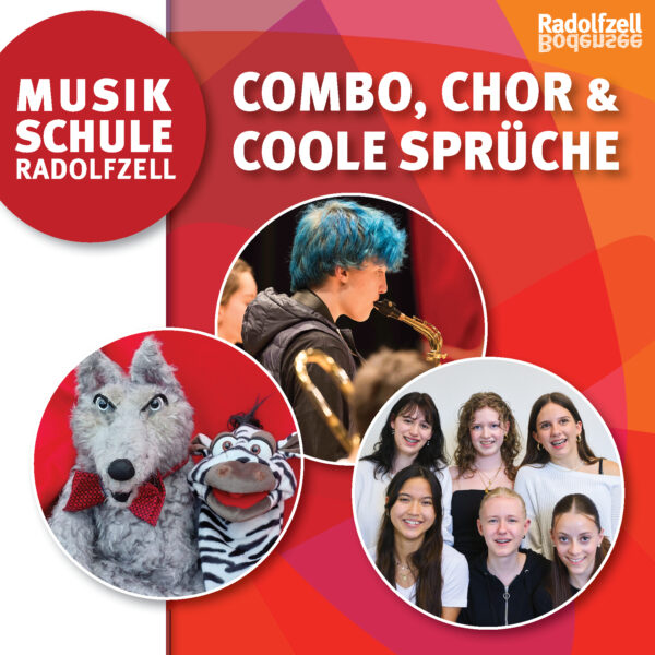 Chor. Combo. Coole Sprüche. Musikschule meets Zeller Kultur Moderiertes Konzert